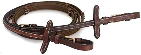 Horse reins Webbing reins Calgary Webbing reins Calgary Brown Full 587083