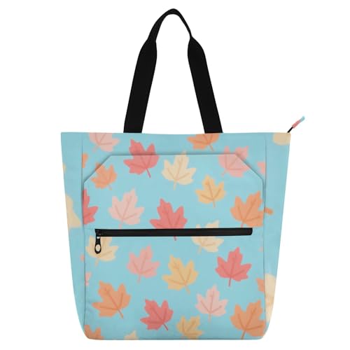 Bolsa de libros escolar con múltiples bolsillos y diseño infantil animado