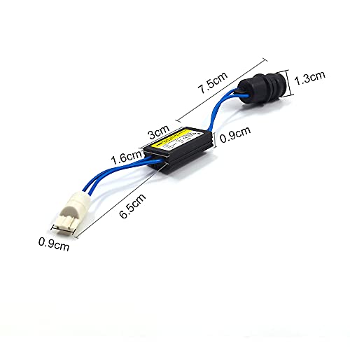 Ourbest T10 T15 W5W 168 194 921 175 2825 Decoder LED miniatura 4