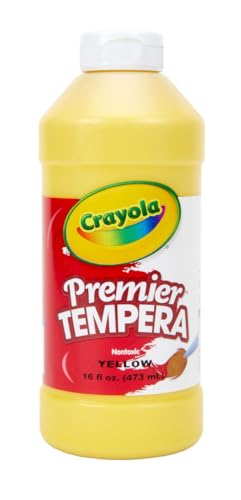 Crayola プレミアテンペラ絵具 16オンス Pint イエロー