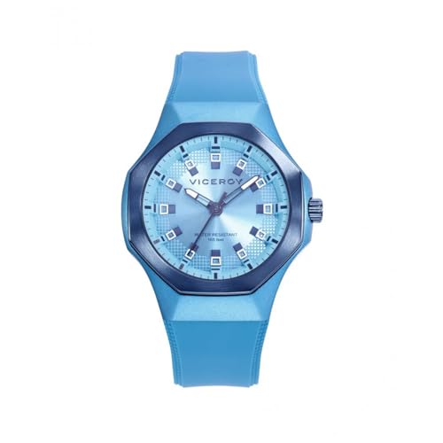 Montre Viceroy Colours 401232-37 montre légère anti-irritation en silicone bleu