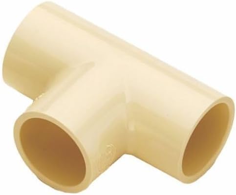 CPVC Plumbing Supplies & Pipe Fitting Cpvc Tee 1" Pack of 4