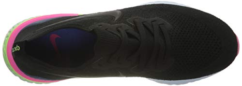 Nike Womens Bq8927-500 Fabric Low Top Lace Up, Black/Black Sapphire, Size 7.5 #TOP4