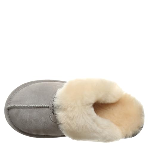 Image of BEARPAW Women's Loki Slip-On Slippers | Suede Upper | Comfortable Indoor & Outdoor Shoes for Women | Multiple Sizes & Colors