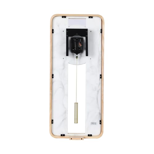 Reloj de Pared SEIKO Péndulo 24x10.5 Pulgadas Madera miniatura 5