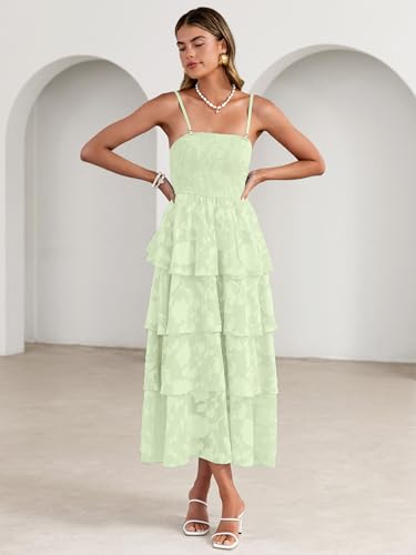 Image of Simplee Womens Summer Strapless Maxi Dress 2026 Boho Floral Off Shoulder Wedding Guest Dresses Tiered Beach Long Sundress