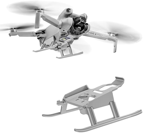 STARTRC PHOTO Mini 4 Pro Landing Gear for DJI Mini 4 Pro Drone Accessories,Landing Leg Protector Extended Foldable Feet