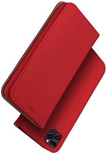 Étui clapet magnétique iPhone SE 2022 cuir véritable bleu 3e génération