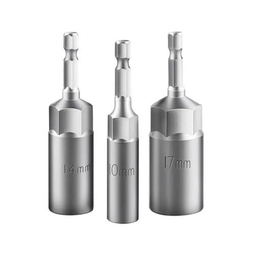 Jeu de douilles de 5,5 à 19 mm avec tournevis 1/4 pouce pour écrous hexagonaux