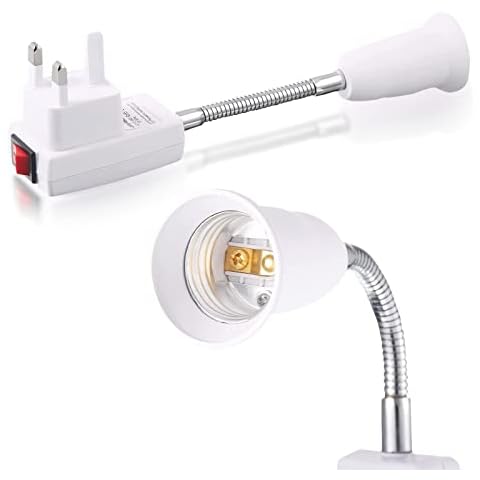 Vokmon E27 Flexible Gooseneck Lamp Holder Cover