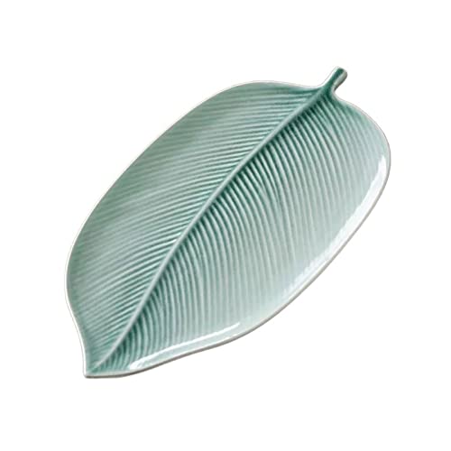 Bandeja de Cafetería Bandeja decorativa Bandeja de servicio de mesa for el hogar Bandeja de juego de té cuadrada simple Bandeja de cerámica exquisita for mesa de centro de cocina Bandejas Para Servir