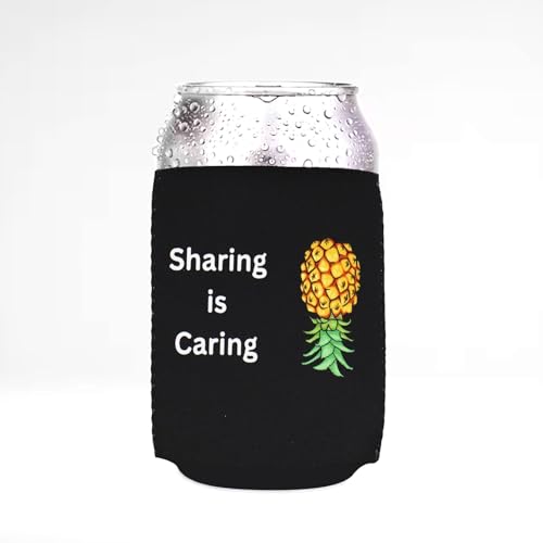 Upside Down Pineapple Insulated Can Sleeve – "Sharing Is Caring"