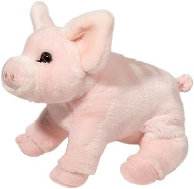 Douglas Betina Pink Pig Plush Stuffed Animal - Image 4