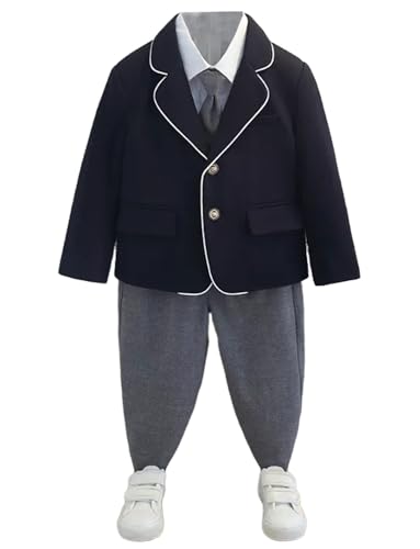 Costume de mariage pour garçon ensemble 2 pièces veste boutons et pantalon