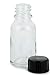 Vivaplex, 24, Clear, 15 ml Glass Bottles, with Lids