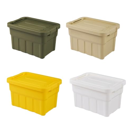 Boîtes de rangement empilables bac étanche cuisine garage terrasse