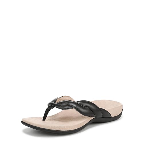 Vionic Women's Bella Braid Thong Sandals Flip-Flop