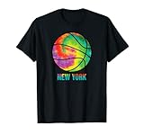 Tie Dye New York City Basketball Retro Vintage Old