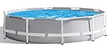 piscina intex easy set 305x76 Fácil de instalación: la piscina fácil de configurar está lista para el agua en 30 minutos. El tapón de drenaje acepta una manguera de jardín para drenar el agua lejos del área de la piscina como se desee.