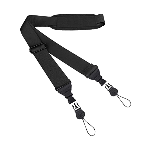 Upgraded Shoulder Strap with Pad, Adjustable iPad Binocular Camera Strap Nylon Neck Lanyard for iPad/Samsung Tablet Case, Binocular Camera Purse Crossbody Laptop Bag