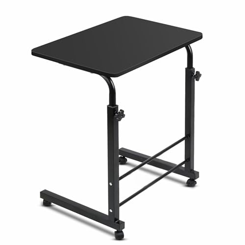 Image of TECHNOVIBES Foldable Study Table /Bed Table /Foldable and Portable Wooden /Writing Desk for Office /Home /School (Black with Black Leg)