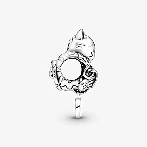 Jucimy Jewelry 925 Sterling Silver Charms For Bracelet Necklace,Mom & Pet Cat Charm Bead Dangle With Cubic Zirconia,Happy Birthday Gift For Women Girls Christmas Valentine's Day #TOP2