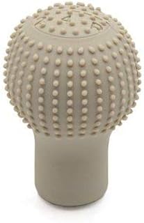 Semaphore Anti-Scratch Soft Car Auto Silicone Nonslip Gear Shift Knob Protector Cover Round (Beige) For Maruti Swift Dzire