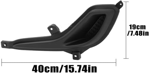 Cubiertas de faros antiniebla derecho para coche Hyundai Accent de 2012 a 2017 2