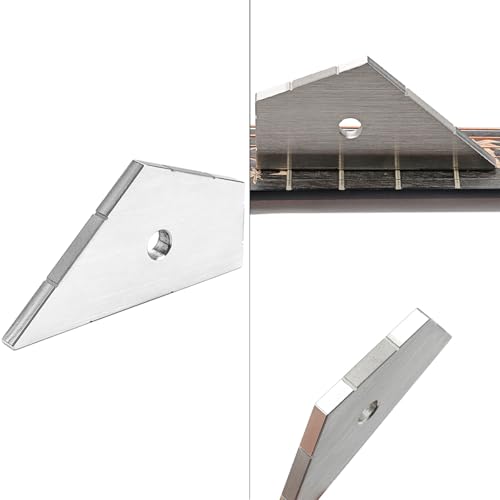 Règle triangulaire rigide en acier inoxydable pour construction durable - 4