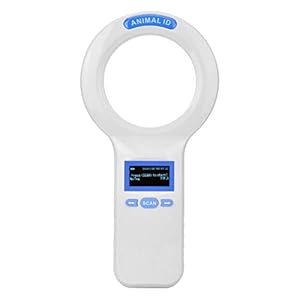 Smart ID chip dierlezer 134,2 kHz chiplezer voor dieren, handheld microchip dierchip transponder voor ISO11784 / 5 FDX-B…