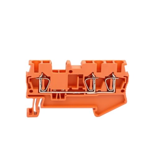 Conector ST2.5-TW de resorte para ahorrar espacio en carril DIN con 3 conductores