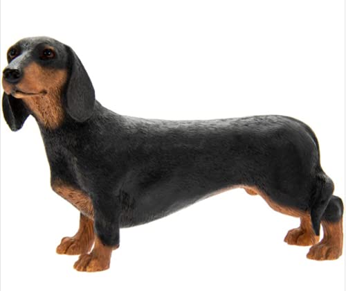 Tamersgifts Black Dachshund Dog Statue - Dog Ornaments & Gifts