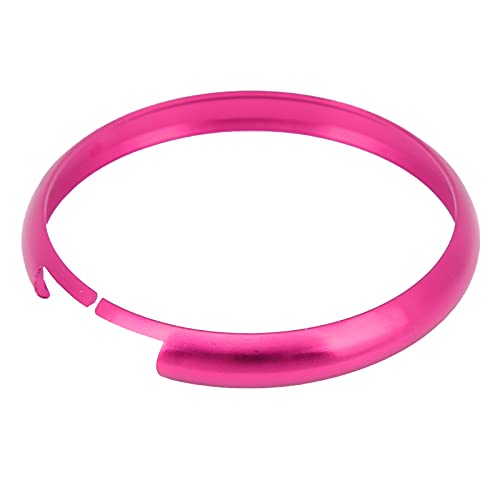 Felta Decorativo in Lega di Alluminio -Lega -key FOB Tasso di Anello per Mini R56 R57 R58 R59 R60 Durevole Ed Elegante Proteggi FOB Chiave Sostituzione Diretta per gli Appassionati di Auto