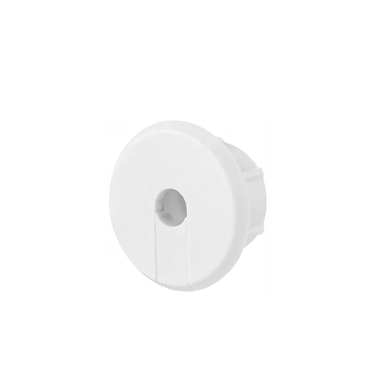 Wandlochabdeckung, 6 Stück, Wandloch-Rohrhülsen, Kabelhülsen-Adapter für Kabel, Drähte, Möbel (weiß)