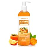 forvirness Persimmon Body Wash for Old People Smell, Natural Deodorant Bar Soap for Strong Odor, Persimmon Liquid Soap Smelly Feet Remove, Cleansing Body Deodorizing Nonenal Eliminator