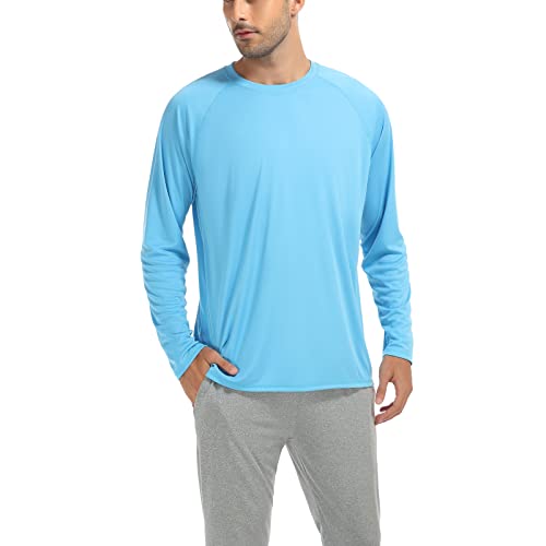 Men's Long Sleeve Shirts UPF 50+ UV Protection Shirts Suitable for All Kinds of Meaningful Sports Wear4