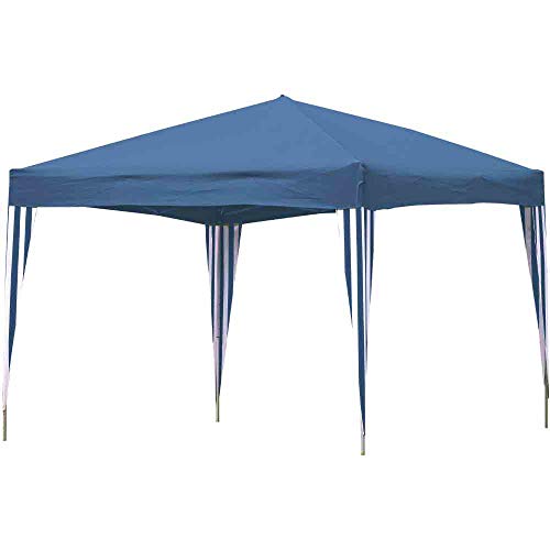 Preisvergleich Produktbild SIENA GARDEN FALTPAVILLON 300x300 cm blau / weiß