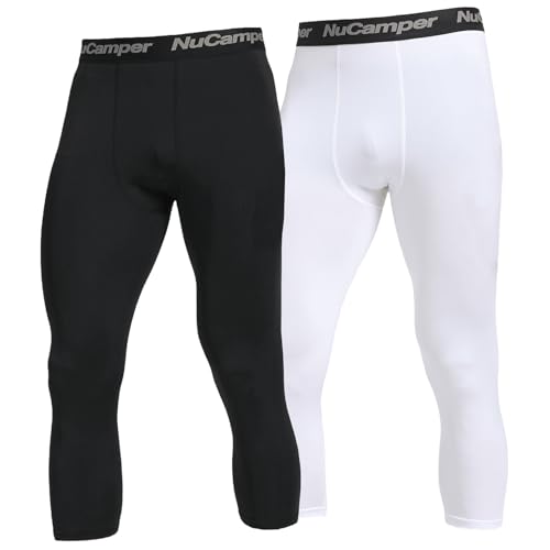 Capa base para entrenamiento de baloncesto y running mallas 3/4 NuCamper