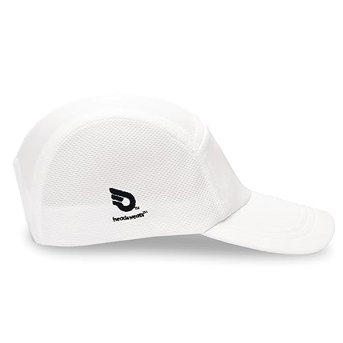 Headsweats Standard Performance Race Hat Baseball Cap For Running And Outdoor Lifestyle, Bright White, One Size #TOP2
