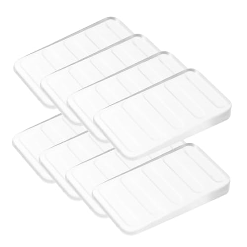 HOLIDYOYO 8 Pack Furniture Leveling Shims Plastic Shims for Leveling Tables Chairs Bookshelves Beds and Dressers