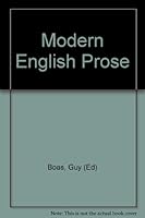 Modern English Prose B002MZC5V8 Book Cover
