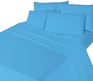 Cream Flannelette Sheet Set Double size Fitted Sheet, Flat Sheet , 2x Pillowcases Bed Sheet Set Double Size