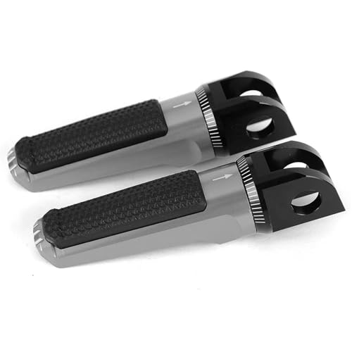 Für Suzuki GSX R600 GSX R750 SV650S SV1000S: Vordere Fußrasten(Gray)