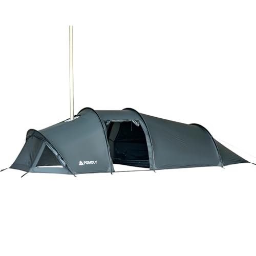POMOLY Openvista 2 キャンプ ホットテント トンネルテント 2P