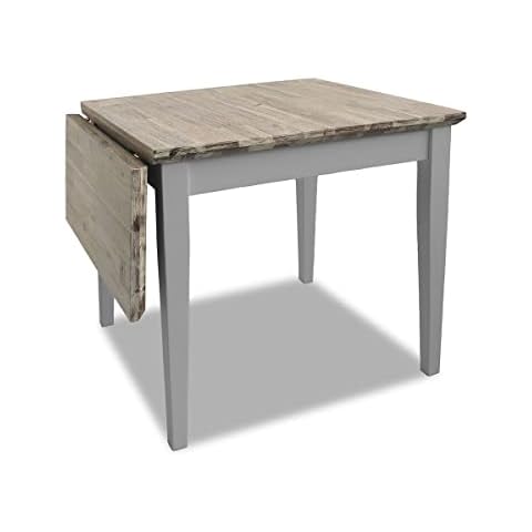 Florence Furniture Square Extending Table in Dove Grey Cover