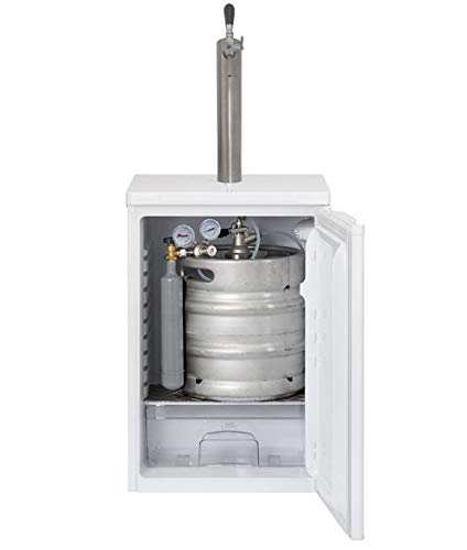 Zapfanlage Bierbar für max 30l Fässer mit Schanksäule, Uhr, Co², Keg usw. - 2