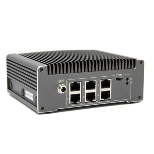 Image of Protectli Vault V1610-6 Port, Micro Appliance /Mini PC - Intel N6005, 6X 2.5G NICs, 16GB LPDDR RAM on-Board, 32GB eMMC on-Board
