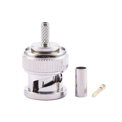 BNC macho recto BNC-C-J1.5 conector coaxial de radiofrecuencia macho macho adaptador hembra conector coaxial de radiofrecuencia