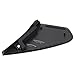 MOTOKU Pair Left and Right Glossy Black Door Side View Mirror Corner Triangle Flag Molding Fender Cover Trim for Toyota Prius 2016-2021