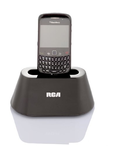 Cargador RCA PCHSTAB1R con 2 puertos USB y base de carga miniatura 4